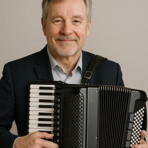 playing accordion